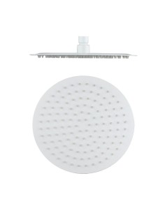 TÊTE DE DOUCHE ACIER INOX ROND 25 BLANC
