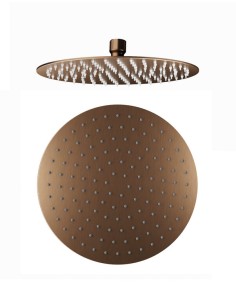 TÊTE DE DOUCHE ACIER INOX ROND 25 CUIVRE
