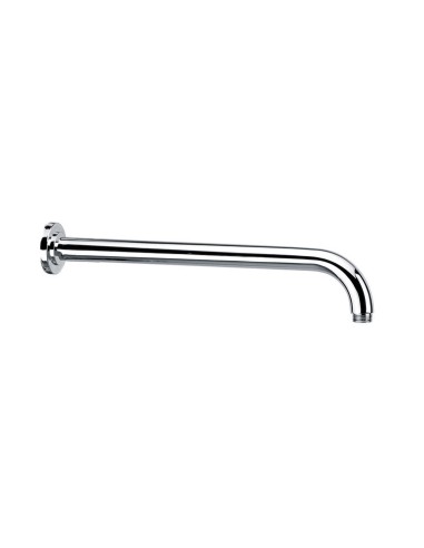 BRAS DE DOUCHE RONDE A MURAL CHROME