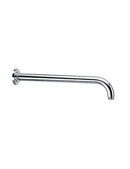BRAS DE DOUCHE RONDE A MURAL CHROME