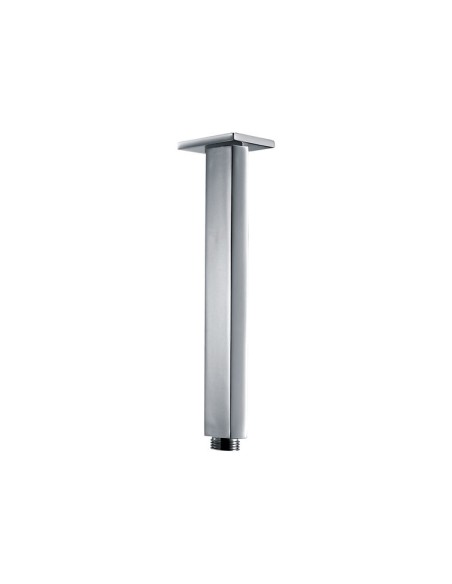 BRAS DE DOUCHE CARRÉE A PLAFOND CHROME