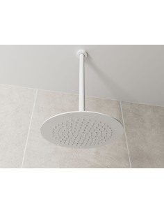 BRAS ROND A PLAFOND BLANC 2