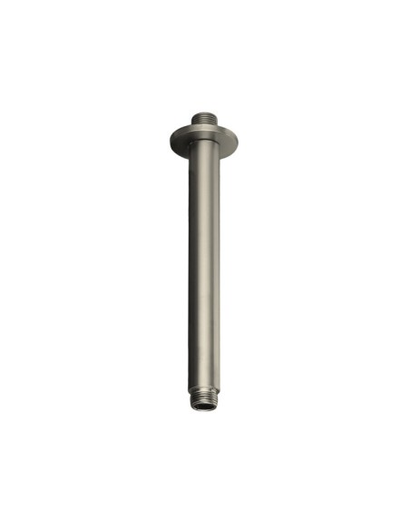 BRAS ROND A PLAFOND NICKEL