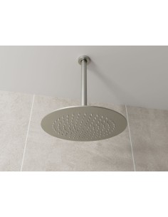 BRAS ROND A PLAFOND NICKEL 2