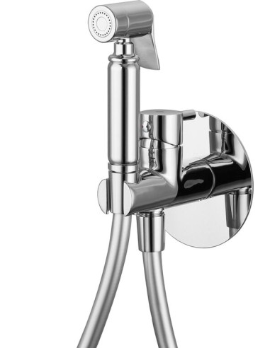 BIDET ENCASTRE ROUND CHROME
