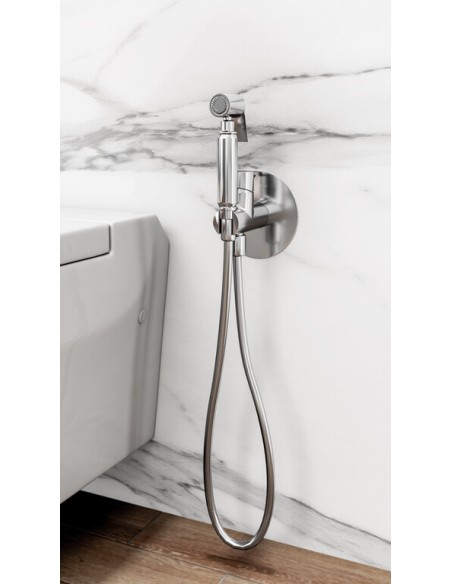 BIDET ENCASTRE ROUND CHROME