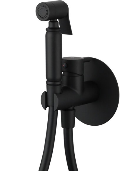 BIDET ENCASTRE ROUND NOIR MATE