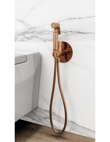BIDET ENCASTRE ROUND CUIVRE PVD