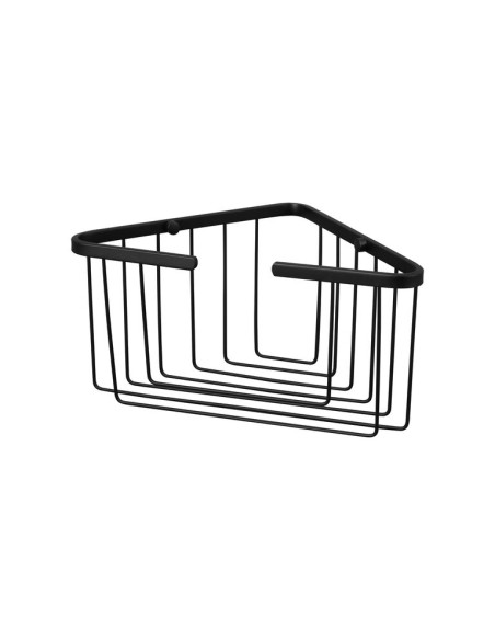PANIER INOX D ANGLE NOIR