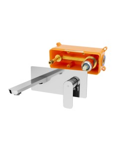 ENSEMBLE ENCASTRE LAVABO CASSIO CHROME