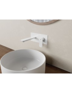 ENSEMBLE ENCASTRE LAVABO CASSIO BLANC 2