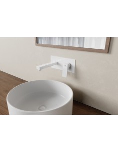 ENSEMBLE ENCASTRE LAVABO ORION BLANC 2