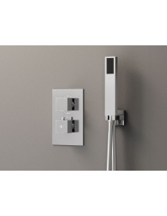 ENSEMBLE ENCASTRE 2/3 FONCT. THERMOSTATIQUE ORION CHROME 2