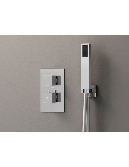 ENSEMBLE ENCASTRE 2/3 FONCT. THERMOSTATIQUE ORION CHROME