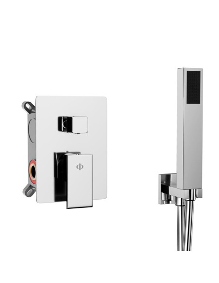 ENSEMBLE ENCASTRE 2 FONCT. MITIGEUR ORION CHROME
