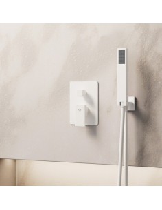 ENSEMBLE ENCASTRE MITIGEUR ORION BLANC 2