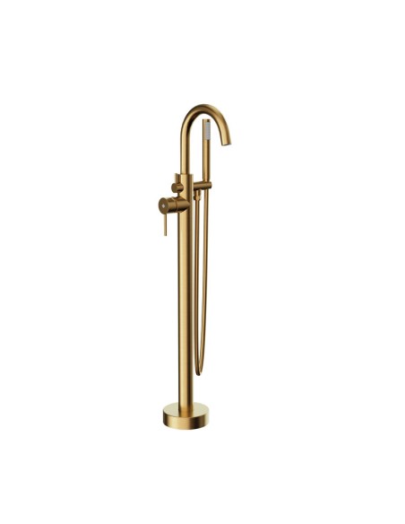 ROBINETTERIE BAIN ILOT ROUND MITIGEUR OR