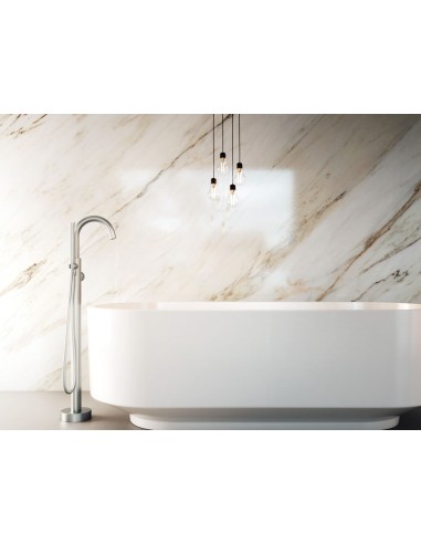 ROBINETTERIE BAIN ILOT ROUND MITIGEUR NICKEL