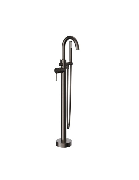 ROBINETTERIE BAIN ILOT ROUND MITIGEUR TITANE