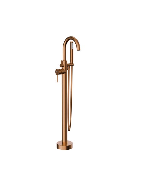 ROBINETTERIE BAIN ILOT ROUND MITIGEUR CUIVRE