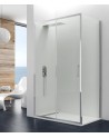 Paroi de Douche PRESTIGE TITAN Porte frontale + Porte latérale fixe