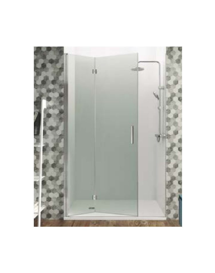 Paroi de Douche GLASS Repliable Combi 1 - Collection GLASS - GME