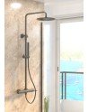 Colonne de douche ROUND TITANIUM - GME