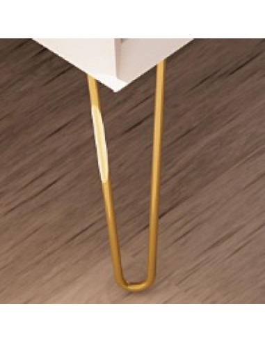 Ensemble de pieds de meuble F4-F5 en Or Brossé (2 unités)