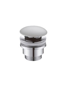 Vanne clic-clac CER Blanc Mat