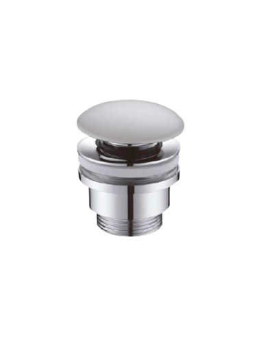 Vanne clic-clac CER Blanc Mat