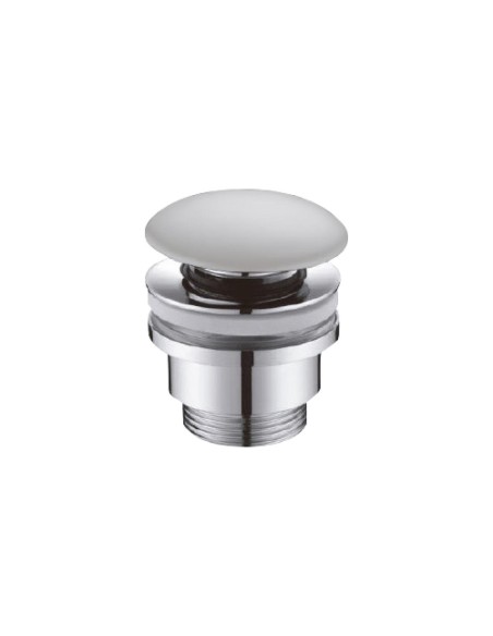 Vanne clic-clac CER Blanc Mat