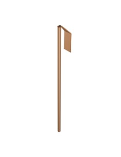 Lot 2 profilés décoratifs CLIP en Bronze Brossé