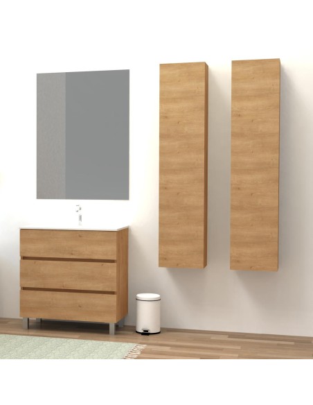 Meuble ATRANI 100x45x81 3 tiroirs avec pieds ART