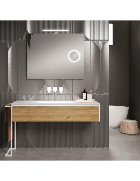 Luminaire LED pour Miroir lisse LEVEL 30 cm. 4000k