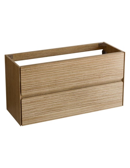 Meuble Panneau Marin RANDOM 80x45x54 2 tiroirs, suspendu MUD