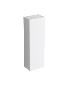 Colonne 35*25*110 cm 1 porte rèversible Blanc Mat