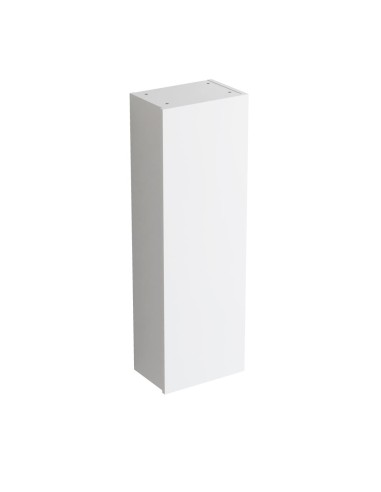 Colonne 35*25*110 cm 1 porte rèversible Blanc Mat