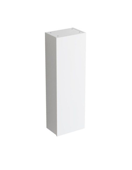 Colonne 35*25*110 cm 1 porte rèversible Blanc Mat