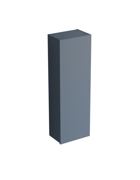 Colonne 35*25*110 cm 1 porte rèversible Bleu Cobalt Mat