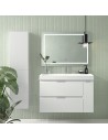 meuble vasque Kula Duplach Blanco / Design et Élégance