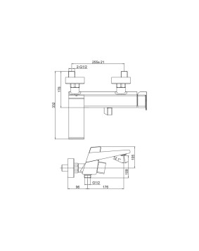 Mitigeur bain/douche ATRIO - GME