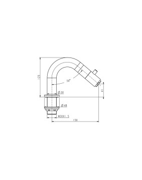 Mitigeur bidet IO’S 5 - GME