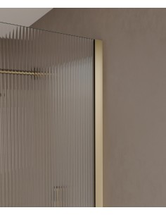 Profilé doré brossé hauteur 1750 mm
