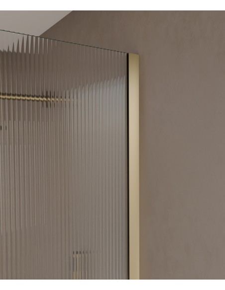 Profilé doré brossé hauteur 1750 mm