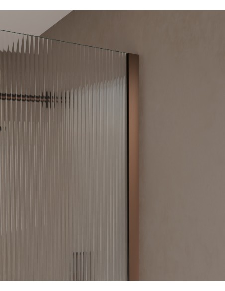 Profilé or rose brossé hauteur 1750 mm