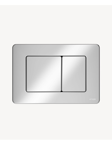 Plaque de déclenchement en acier pour bâti-support Sigma Geberit, Chromé