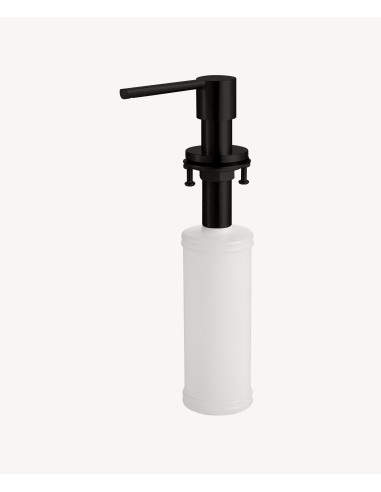 Distributeur de savon en acier inoxydable - noir