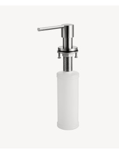 Distributeur de savon en acier inoxydable - nickel brossé