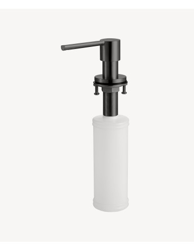 Distributeur de savon en acier inoxydable - gun métal
