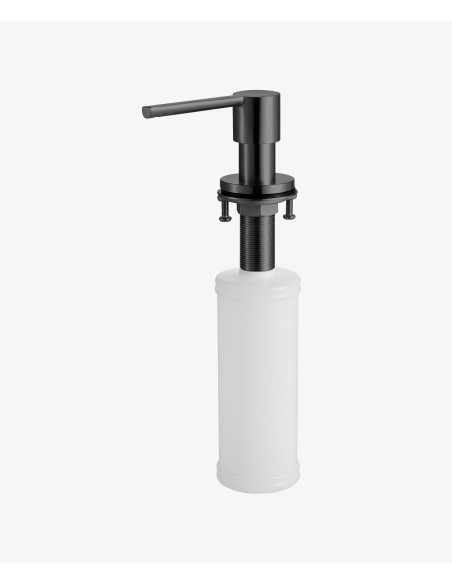 Distributeur de savon en acier inoxydable - gun métal